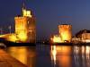 La Rochelle by night